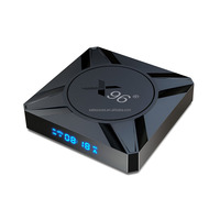 Reproductor Multimedia Android 14.0 X96 M300 Amlogic S905X5M 4K Compatible con WiFi 2.4G/5G, Ethernet 1000M, BT5.X, Salida UHD 4K*2K, AV1