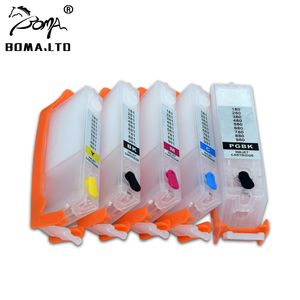 <span class=keywords><strong>Cartouche</strong></span> d'<span class=keywords><strong>encre</strong></span> BOMA - PGI-180XXL avec puce de réinitialisation compatible avec l'imprimante <span class=keywords><strong>Canon</strong></span> <span class=keywords><strong>Pixma</strong></span> TS6110 TS6210 TS701 - Product Image 1