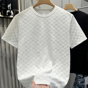 T-<span class=keywords><strong>shirt</strong></span> décontracté unisexe en coton peigné lavé à manches courtes, style rétro avec lettres imprimées, tendance américaine Hell Star - Product Image 3