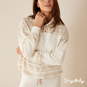 Conjunto de pijamas gruesos de invierno y otoño <span class=keywords><strong>para</strong></span> mujer, diseño ético con cuello levantado, ropa térmica <span class=keywords><strong>para</strong></span> el hogar <span class=keywords><strong>para</strong></span> mujer, pijamas de lana <span class=keywords><strong>Polar</strong></span> <span class=keywords><strong>para</strong></span> mujer - Product Image 3