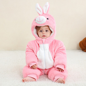 Nuevo estilo niños Super encantador vestido animales Cosplay mono <span class=keywords><strong>de</strong></span> felpa Disfraces <span class=keywords><strong>para</strong></span> Niñas <span class=keywords><strong>pollito</strong></span> vaca Tigre Navidad - Product Image 4