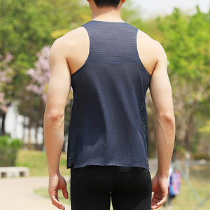 Men's Professional Marathon Running Tank Top Seamless Lightweight Breathable Quick Dry Race Vest For Outdoor Sports - Product Image 4