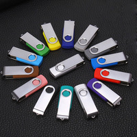 Memoria USB 2.0/3.0 de Metal con Logotipo Personalizado, 128 GB, Alta Calidad, Certificación CE/FCC/RoHS, 1 Año de Garantía, Alta Velocidad de Datos