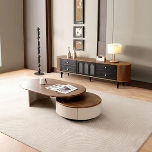 Table basse élégante pour salon, design haut de gamme style villa - Product Image 1