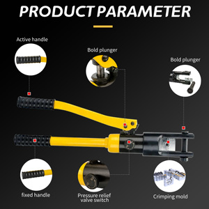 Alicates de prensado de manguera hidráulica de Cable integrado, herramienta Manual <span class=keywords><strong>para</strong></span> prensado de <span class=keywords><strong>terminales</strong></span> - Product Image 2