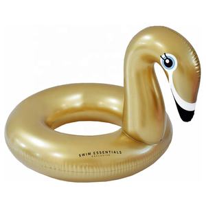 แหวนว่ายน้ำเป่าลมฟลามิงโกสีชมพูดีไซน์ใหม่ - Product Image 2