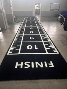 Gazon artificiel haute densité MCG pour piste de luge, revêtement de sol sportif intérieur robuste avec logo et marquages personnalisés - Product Image 3