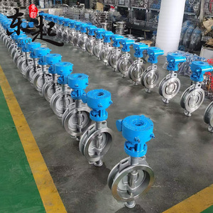 D673W-16PC Hard <b>Seal</b> Pneumatic Wafer Butterfly Valve Dn100 National Standard For Weak Acid And Base Media Industrial Use - Product Image 3
