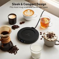 Chauffe-tasses électrique intelligent en céramique pour café et boissons, station de maintien au chaud pour bouteilles d'eau