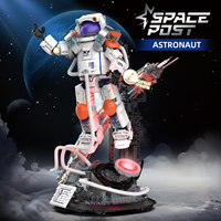 Ensemble de jouets de construction spatiale STEM pour enfants, modèle d'astronaute, science-fiction fantastique, éducation à l'aviation, jouets pour enfants