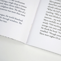 Livre de roman à couverture souple imprimé sur mesure, à bas prix, avec papier offset et plastification