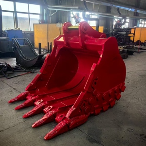 ถังตักหินสำหรับงานหนัก Global Supply Rsbm สำหรับรถขุด PC290 PC200 PC300 ความแข็งแรงสูง เสริมแรงสำหรับการขุดและงานเหมือง - Product Image 1