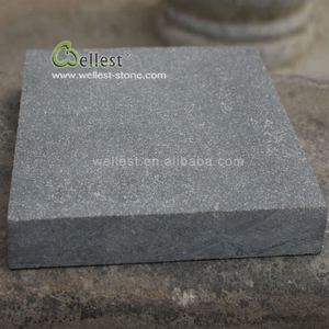 Carrelage mural antidérapant en pierre <span class=keywords><strong>calcaire</strong></span> gris foncé - Product Image 1
