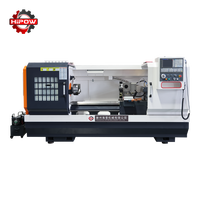 Torno CNC Horizontal CK6150, Precisión de 0.001mm, Estructura de Bancada Plana, 220V/380V, Mediano, Monofásico