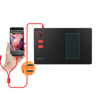 10moons G20 tablet gambar 8192 level, tablet menggambar dengan pena digital dan desain grafis