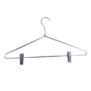 Percha Metálica para Ropa con 2 Pinzas y Muescas, de Acero Inoxidable Color Plata, para Secado <span class=keywords><strong>en</strong></span> Baño y Sala de Estar - Product Image 2