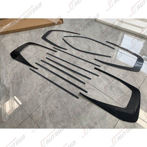 Barre de garniture de porte et de fenêtre de qualité d'usine en chrome pour Land Cruiser Lc200 Fj200 à l'aspect Lc300 en acier inoxydable adhésif 2008-2020 - Product Image 2