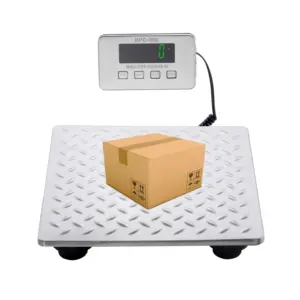 200KG Digital Pet Animal Weighing Human Body Weight Bathroom Scale, Shipping Postal Balance, Stainless Steel , Super Thin