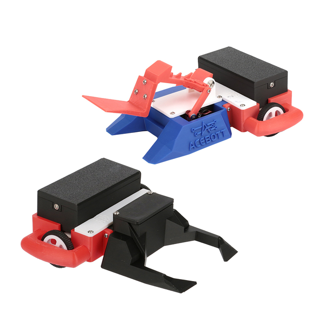 ACEBOTT OEM ODM Stem Education Fighting Robot Car Set DIY Python Coding ESP32 PS3 APP 2WD Robotics Kits for Schools for Arduino