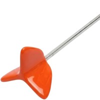 Mélangeur de silicone facile à nettoyer, accessoire agitateur réutilisable pour résine époxy, palette de mélange de peinture à tige hexagonale de 1/4 po pour projets de bricolage