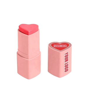 Crème <span class=keywords><strong>Blush</strong></span> Maquillage OEM <span class=keywords><strong>Blush</strong></span> en bâton en forme de cœur Trio <span class=keywords><strong>2022</strong></span> Nouveau Sans logo <span class=keywords><strong>Blush</strong></span> Marque privée 3 en 1 Beauté féminine Maquillage Vie quotidienne - Product Image 2
