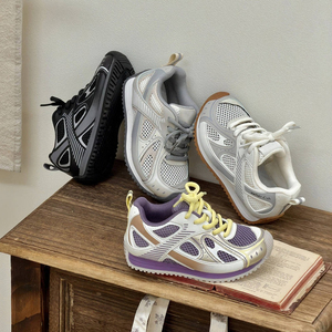 Chaussures de sport décontractées respirantes à semelle en caoutchouc pour bébés et jeunes enfants, garçons et filles, avec fermeture auto-agrippante - Product Image 4