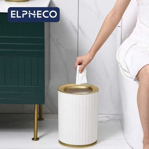 Elpheco 9L Thùng rác có thể mở-top nhựa bền hiện đại Thiết kế sang trọng với chống trượt cho phòng ngủ phòng khách - Product Image 6