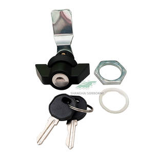 Serrure à cylindre Bangsuo en alliage de zinc noir 20,1 mm pour épaisseur de <span class=keywords><strong>porte</strong></span> de <span class=keywords><strong>camping</strong></span>-<span class=keywords><strong>car</strong></span>, caravane, remorque, accessoires de voyage - Product Image 6