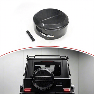 Cubierta de Rueda de Repuesto Estilo MSY P920 de Fibra de Carbono Seca para Mercedes Clase G W464 W463a, Cubierta de Rueda Trasera de Fibra de Carbono Real - Product Image 1