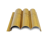 Profilé d'extrusion en alliage d'aluminium 6063, plaque de forme spéciale, découpe et pliage sur mesure, tempérage T3~T8 pour la décoration murale, portes/fenêtres