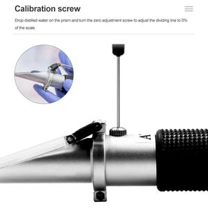 Draagbare Auto Antivries Bevriezing Hand Held Atc Auto <span class=keywords><strong>Refractometer</strong></span> Voor Batterij <span class=keywords><strong>Glycol</strong></span> Koelvloeistof - Product Image 4