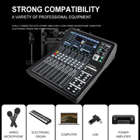 DM3 Contrôleur DJ Professionnel Nouveau Design Table de Mixage Audio Numérique Effets de Rythme Son Surround Écran Rétroéclairé Console en Plastique