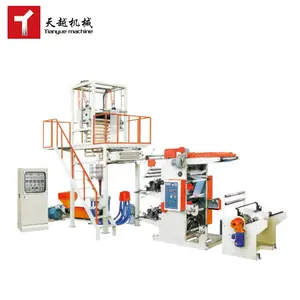 TIANYUE Pe Ldpe Hdpe Plastic Heat Shrink Film Blown Blowing Machine For Bag Making