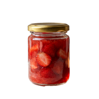 Bocaux en verre en gros pour confiture, sauce, cornichons et épices, résistants à la chaleur, avec couvercle, 100ml, 150ml, 200ml, 240ml, 350ml, 500ml, 1000ml