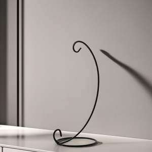 Soporte Metálico Art <span class=keywords><strong>Deco</strong></span> SR a Precio de Fábrica, Soporte de Hierro para Adornos de Bolas de Melamina y Vidrio, Soporte para Plantas Colgantes, Terrario, Decoración de Pared para el Hogar - Product Image 2