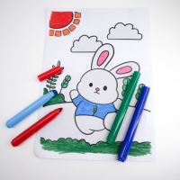 Marqueurs effaçables à sec et à l'eau, lavables, 12/24/36 couleurs, pour enfants, pointe large et fine, design ergonomique, utilisation sur papier, marqueurs pour tout-petits