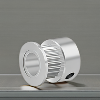 Poulie de distribution en aluminium pour machines de support OEM personnalisable GT2 6mm de largeur courroie en acier pour imprimante 3D