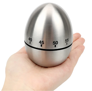 Kitchen <strong>Timer</strong> Stainless Steel Egg Cooking Tools 60 Minutes Mechanical Alarm Time Clock Counting Creative Home <strong>Countdown</strong> - Product Image 2