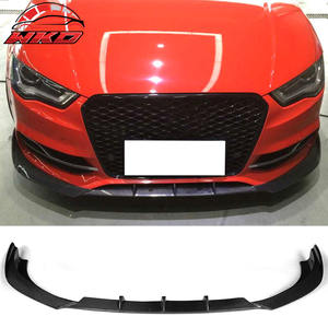 Lèvre de pare-chocs avant pour Audi S3 8V berline style JC 2015-2017, spoiler en fibre de carbone CF, accessoires automobiles - Product Image 1