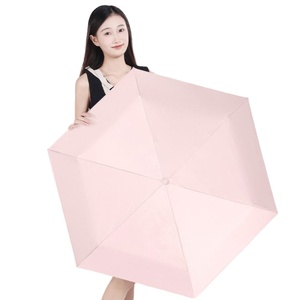 Parasol compact entièrement automatique ultra-léger en aluminium, pliable style crayon, protection UV - Product Image 1