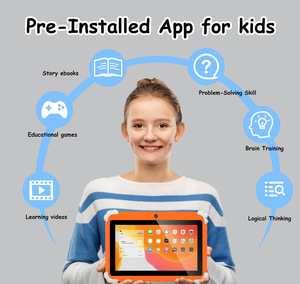 2025 New 7-Inch Trẻ Em Của Máy Tính Bảng Máy Tính 8 + 128G Bộ Nhớ MTK Bộ Vi Xử Lý Cho Học Tập Và Chơi Game Các Món Quà Tốt Nhất Cho Con Của Bạn - Product Image 2