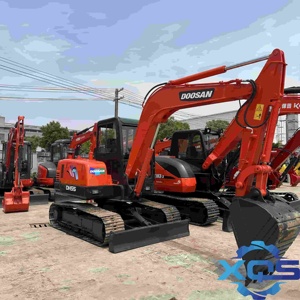 รถขุดตีนตะขาบ Doosan DH55 มือสอง ปี 2021 รุ่น 5.5 ตัน เครื่องยนต์ Isuzu เครื่องจักรก่อสร้างพร้อมส่วนประกอบหลัก - Product Image 1