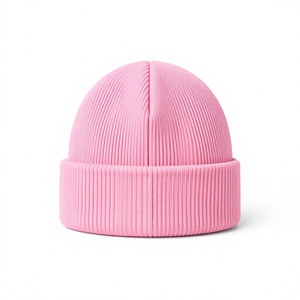 Custom <b>Plain</b> Dyed Beanie Hats Knitted Winter Cuff <b>Caps</b> For Men Women Kids Warm Ribbed Toques Personalized Embroidery Casual - Product Image 6
