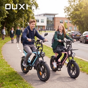 Bicicleta OUXI Mini Fat Bike V8 para Paseos por la <span class=keywords><strong>Playa</strong></span>, Neumáticos Anchos de 16 Pulgadas, Fácil de Pedalar, Diversión de Verano, Bicicleta para Paseos al Aire Libre - Product Image 4