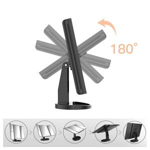 Haut niveau d'apparence <span class=keywords><strong>triple</strong></span> pli LED <span class=keywords><strong>miroir</strong></span> cosmétique interrupteur tactile 3x/2 surface de loupe <span class=keywords><strong>miroir</strong></span> cosmétique de bureau - Product Image 4