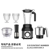 Blender Happy Partner pour la cuisine, mixeur-blender 6 en 1, nouveaux modèles de mixeurs et de centrifugeuses