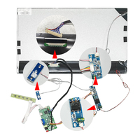 Sonnenlichtlesbares 21,5 Zoll 1000nits FHD LCD-Modul mit LVDS-Schnittstelle und PCAP-Touchscreen-Panel für Outdoor-Kiosk und Geldautomaten