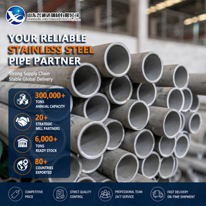 Tubo de Acero Inoxidable ASTM A312 Pulido 301 Laminado en Frío de 88.9mm y 5.0mm para la Industria del Petróleo y Gas - Product Image 1