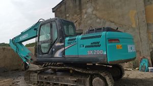 Hete Verkoop Tweedehands <span class=keywords><strong>Kobelco</strong></span> SK200-8 2020 Model 20 Ton Middelgrote Bouwmachines China Met Motor Motor Motor Pomp - Product Image 2