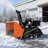 Souffleuse à neige télécommandée commerciale, machine de déneigement, charrue à neige, moteur Loncin 420cc 15HP EPA, pour routes municipales